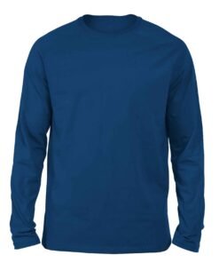 Royal blue color full sleeve t-shirt
