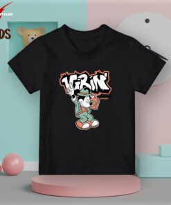 Vibin kids Black t-shirt