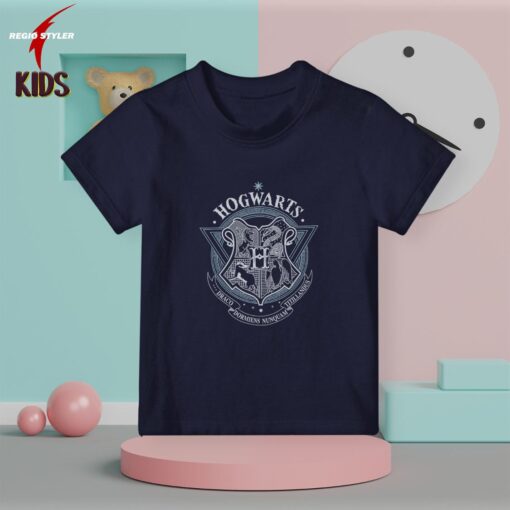 kids hogwarts navy t-shirt