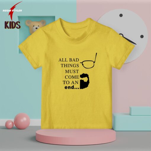 All Bad kids Yellow t-shirt