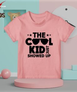 Cool Kid kids pink t-shirt