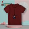 Hang time kids spiderman maroon t-shirt