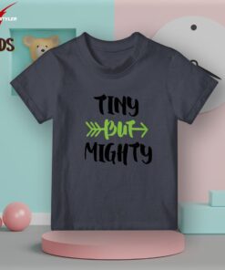 Tiny kids ash color t-shirt