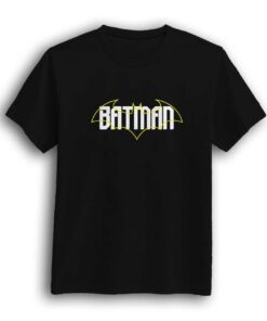 Batman black half sleeve men t-shirt