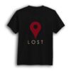 Lost adventure theme graphic t-shirt