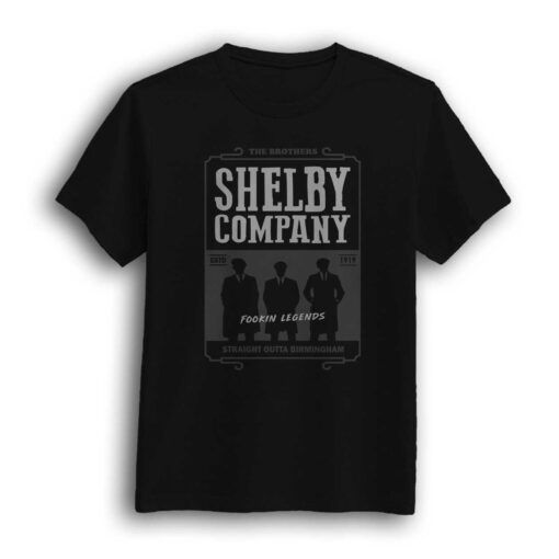 Shelby brothers peaky blinders black t-shirt