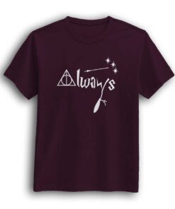 Always purple t-shirt for men