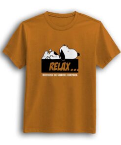 Relax cute cartoon t-shirt