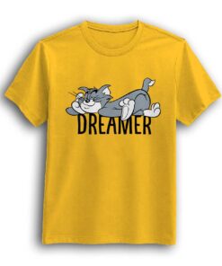 Dreamer yellow t-shirt