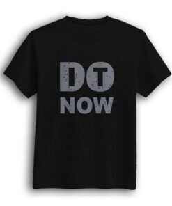 Do it new black t-shirt for Men