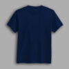 Royal navy color round neck half sleeve t-shirt