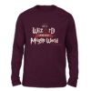 Muggle full sleeve purple t-shirt