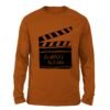 Always Acting Burnt orange color full sleeve t-shirt