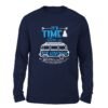 Time for a new Adventure Navy Blue color full sleeve t-shirt