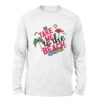 Take Me To The Beach white color long sleeve t-shirt