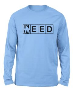 We Need Sky blue color full sleeve t-shirt