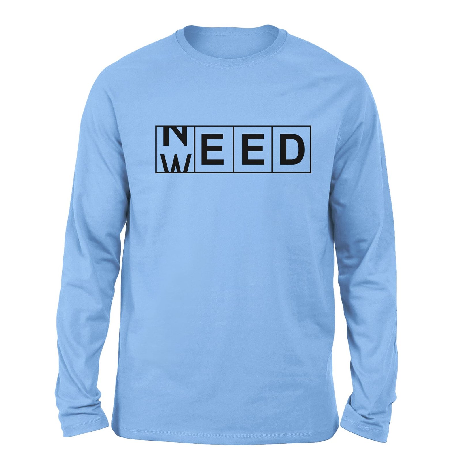 We Need Sky blue color full sleeve t-shirt