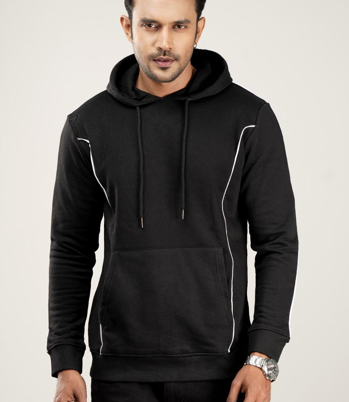 Winter Premium Black tipping Hoodie - Image 2