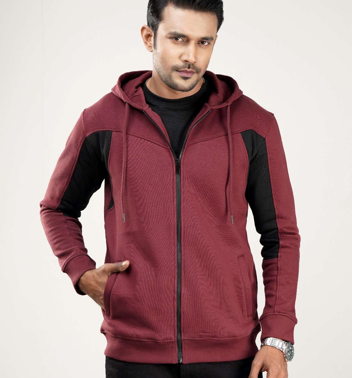 Winter Premium Chocolate Hoodie - Image 4
