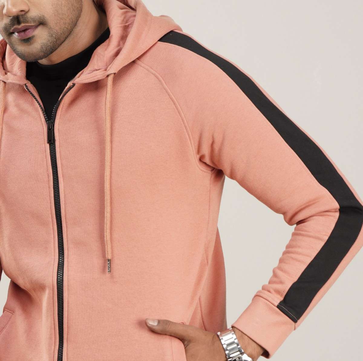 Winter Premium Peach Hoodie - Image 6