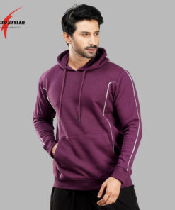Winter Premium Purple Hoodie