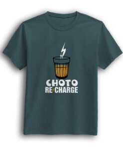Choto recharge mint color t-shirt