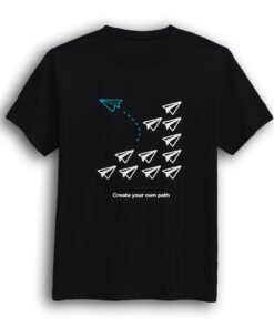 Create your path Black T-shirt