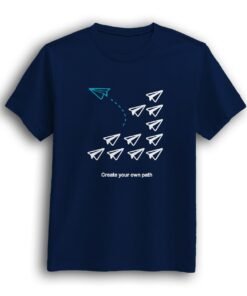 Create your own path Royal Navy half sleeve men's t-shirt