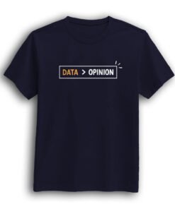 Data>Opinion navy half sleeve men t-shirt