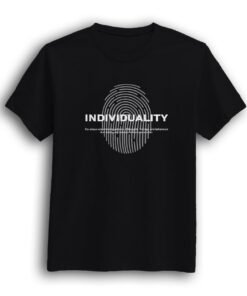Individuality Black T-shirt