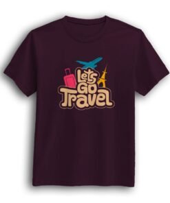 Let's go travel graphic t-shirt