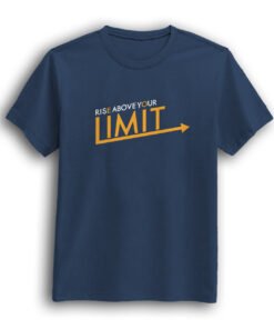 Rise above your limit Stone Blue t-shirt