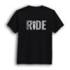 Ride black half sleeve t-shirt